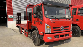 東風(fēng)華神小黃牌平板運(yùn)輸車(chē)現(xiàn)車(chē)展示